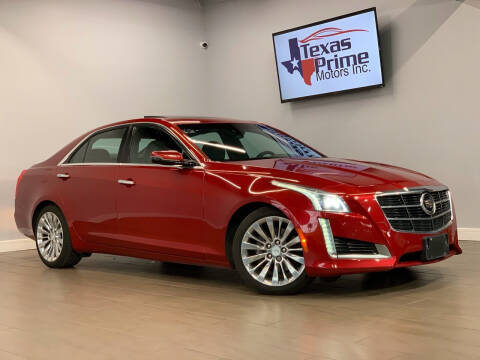 2014 Cadillac CTS for sale at Texas Prime Motors in Houston TX