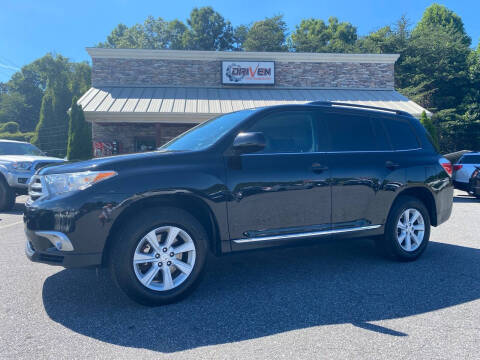 2012 Toyota Highlander for sale at Driven Pre-Owned in Lenoir NC