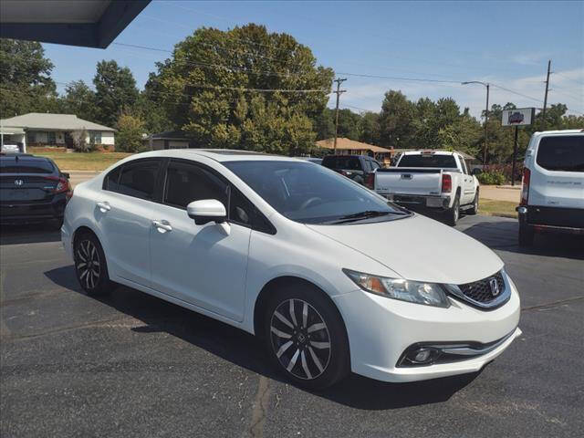 2015 Honda Civic for sale at HOWERTON'S AUTO SALES in Stillwater OK