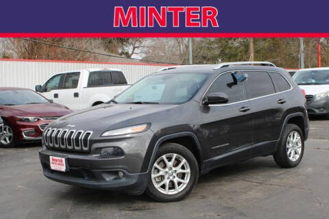 2015 Jeep Cherokee for sale at Minter Auto Sales in South Houston TX