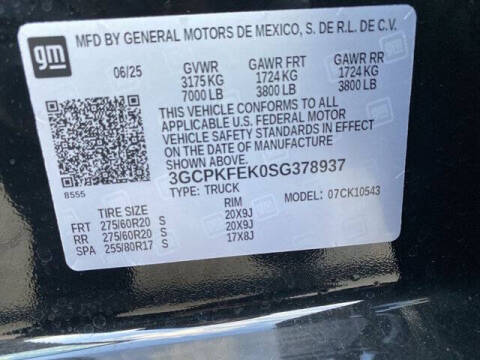 2025 Chevrolet Silverado 1500