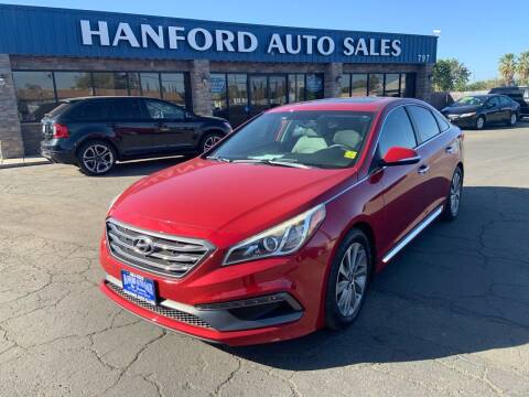 2017 Hyundai Sonata for sale at Hanford Auto Sales in Hanford CA