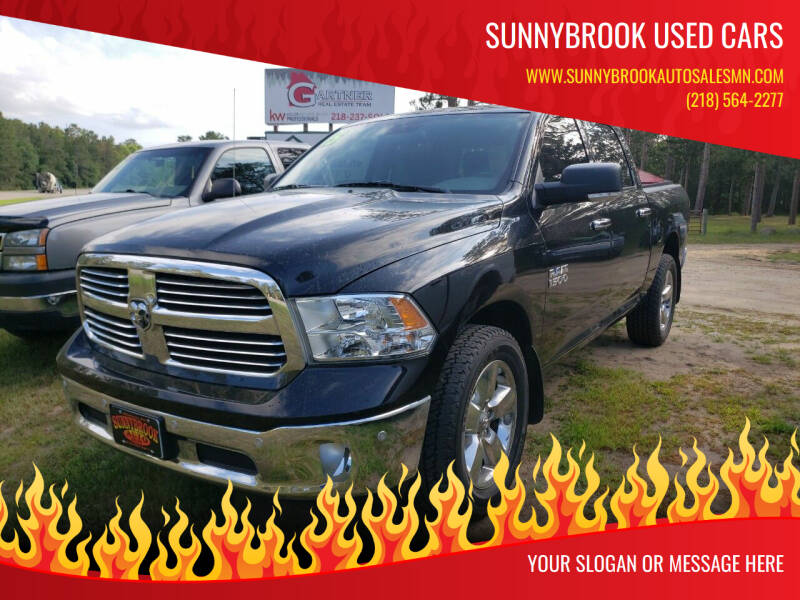 2015 RAM 1500 for sale at SUNNYBROOK USED CARS in Menahga MN