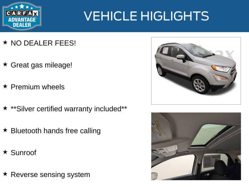 2021 Ford EcoSport SE