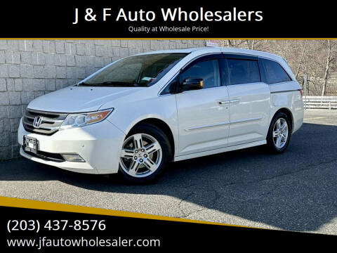 2013 Honda Odyssey for sale at J & F Auto Wholesalers in Waterbury CT