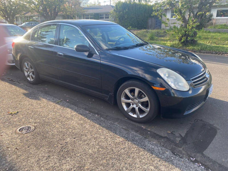 2005 Infiniti G35 for sale at Chuck Wise Motors in Portland OR