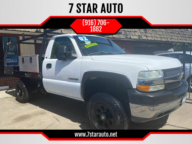 2002 Chevrolet Silverado 2500HD for sale at 7 STAR AUTO in Sacramento CA