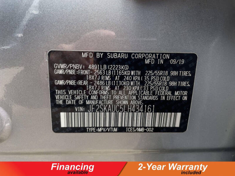 2020 Subaru Forester Limited