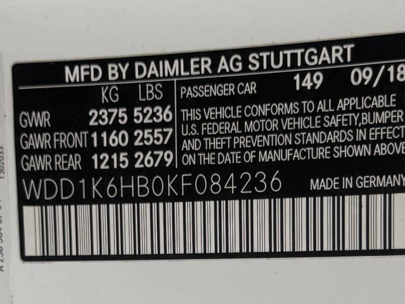 2019 Mercedes-Benz E-Class E 450