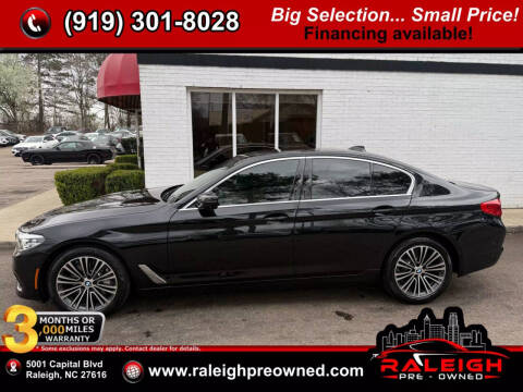 2019 BMW 5 Series for sale at Raleigh Pre-Owned in Raleigh NC