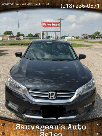 2014 Honda Accord for sale at Sauvageau's Auto Sales in Moorhead MN