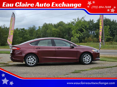 2015 Ford Fusion for sale at Eau Claire Auto Exchange in Elk Mound WI