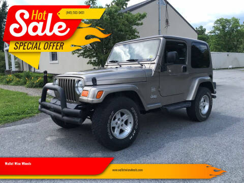 2004 Jeep Wrangler for sale at Wallet Wise Wheels in Montgomery NY