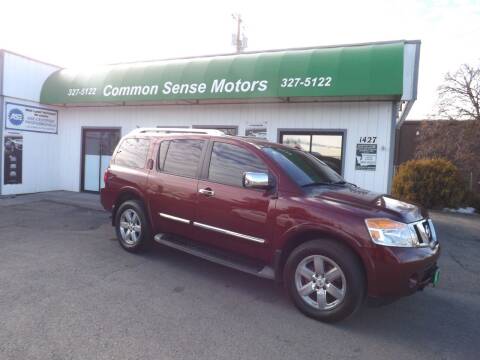 2011 Nissan Armada for sale at Common Sense Motors in Spokane WA