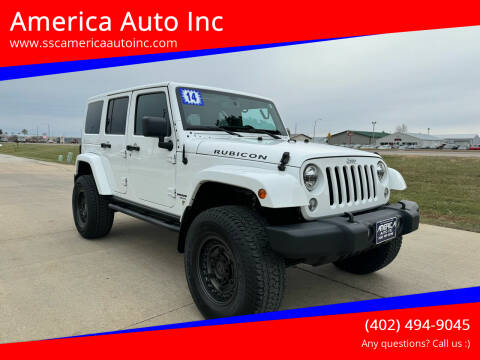 2014 Jeep Wrangler Unlimited for sale at America Auto Inc in South Sioux City NE