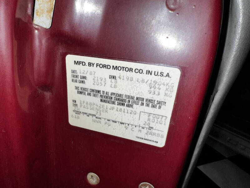 1988 Ford Mustang GT