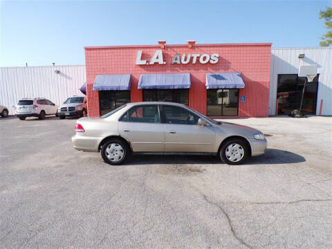 2002 Honda Accord for sale at L A AUTOS in Omaha NE