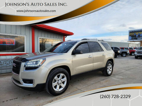 2015 GMC Acadia for sale at Johnson's Auto Sales Inc. in Decatur IN