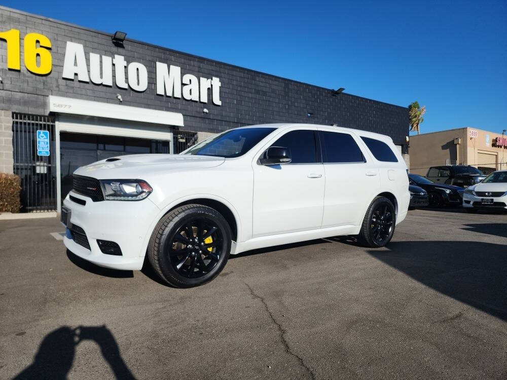 White 2018 Dodge Durango R/T R/T 4dr SUV 1