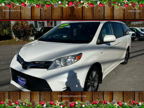 2020 Toyota Sienna for sale at Bridge Road Auto in Salisbury MA