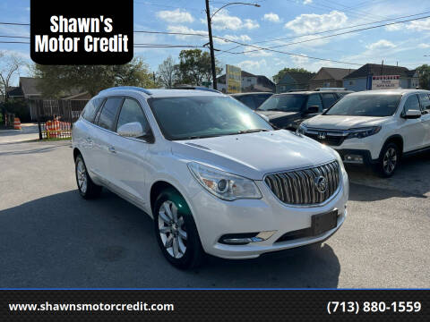 2017 Buick Enclave for sale at Shawn's Motor Credit in Houston TX