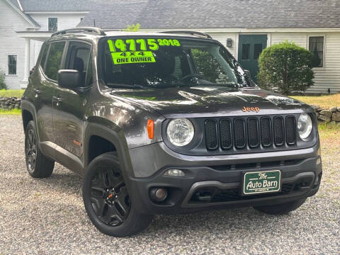 2018 Jeep Renegade for sale at The Auto Barn in Berwick ME