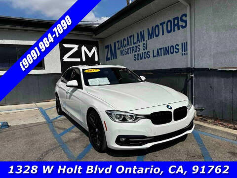2017 BMW 3 Series for sale at Ontario Auto Square in Ontario CA