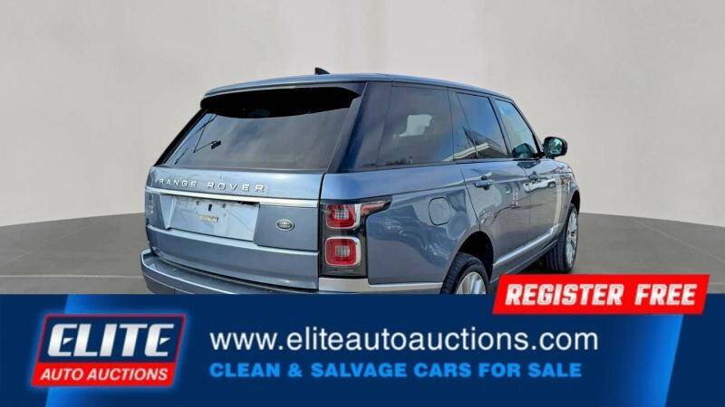 2019 Land Rover Range Rover HSE