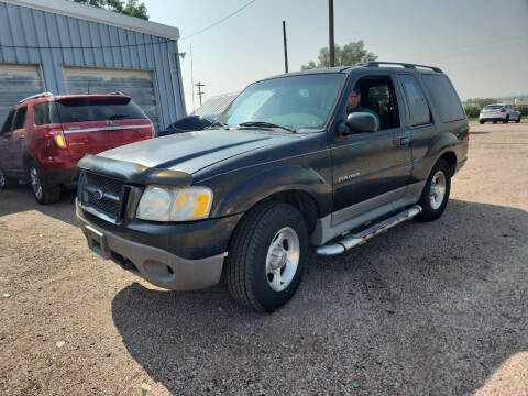 2001 Ford Explorer Sport for sale at PYRAMID MOTORS - Pueblo Lot in Pueblo CO