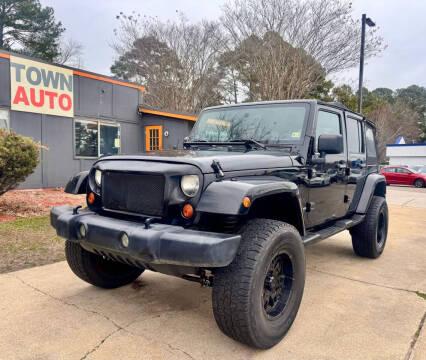 2007 Jeep Wrangler Unlimited for sale at Town Auto in Chesapeake VA