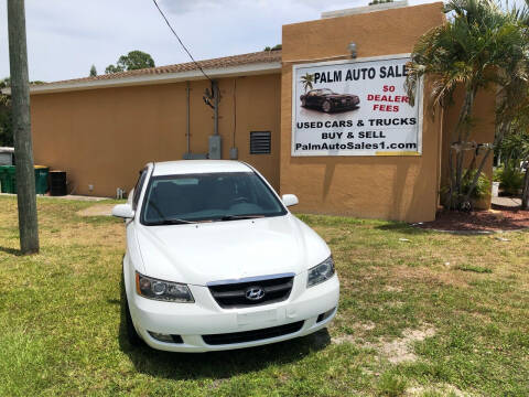 2007 Hyundai Sonata for sale at Palm Auto Sales in West Melbourne FL