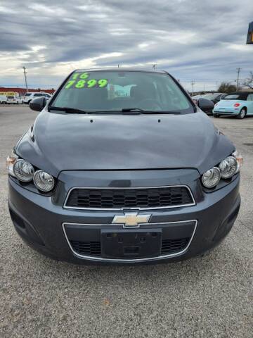 2016 Chevrolet Sonic for sale at LOWEST PRICE AUTO SALES, LLC in Oklahoma City OK