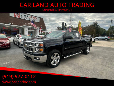 2014 Chevrolet Silverado 1500 for sale at CAR LAND  AUTO TRADING in Raleigh NC