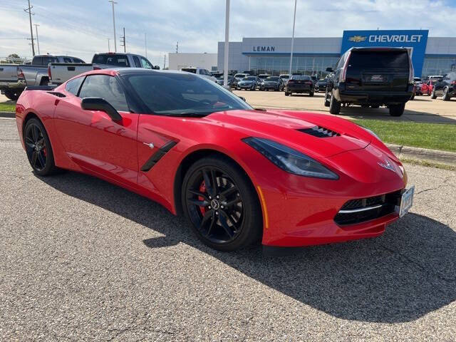 Used 2014 Chevrolet Corvette Z51 with VIN 1G1YL2D70E5114869 for sale in Bloomington, IL