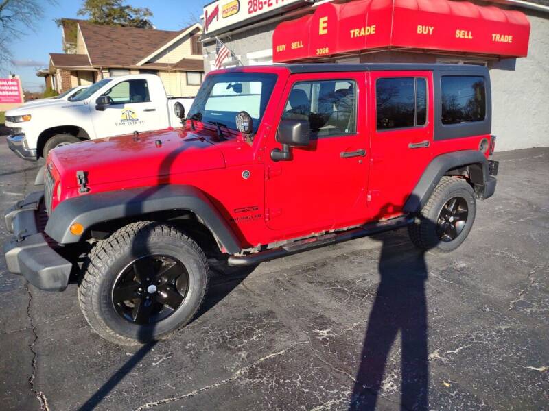 2014 Jeep Wrangler Unlimited for sale at Economy Motors in Muncie IN