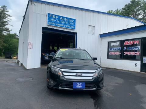 2010 Ford Fusion for sale at F&F Auto Inc. in West Bridgewater MA