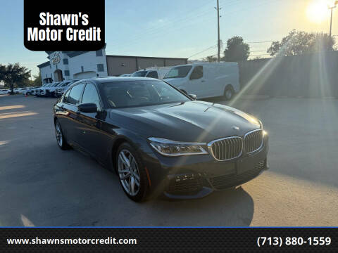 2018 BMW 7 Series for sale at Shawn's Motor Credit in Houston TX