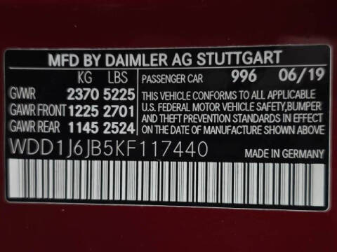 2019 Mercedes-Benz E-Class E 450 4MATIC