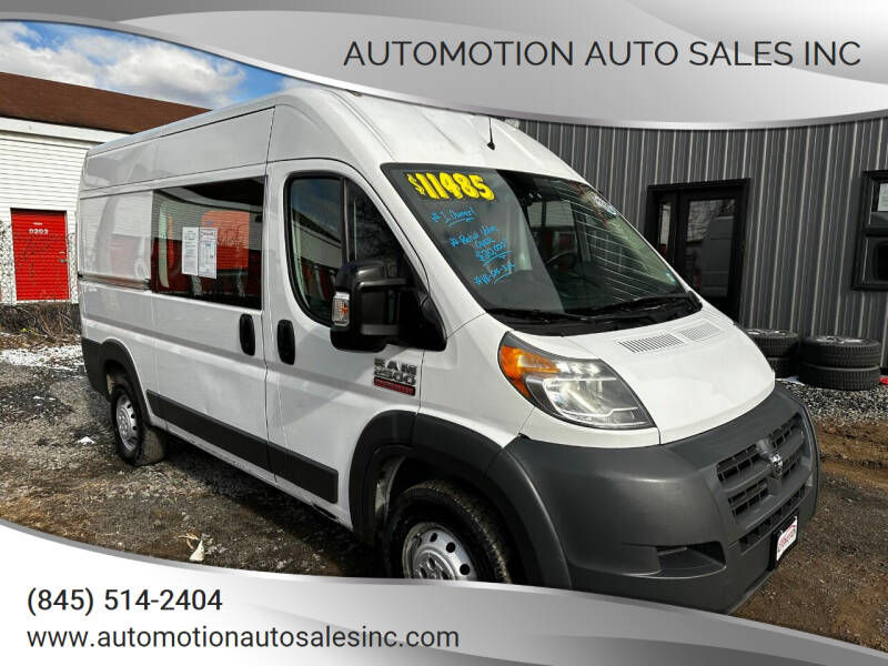 2014 RAM ProMaster for sale at Automotion Auto Sales Inc in Kingston NY