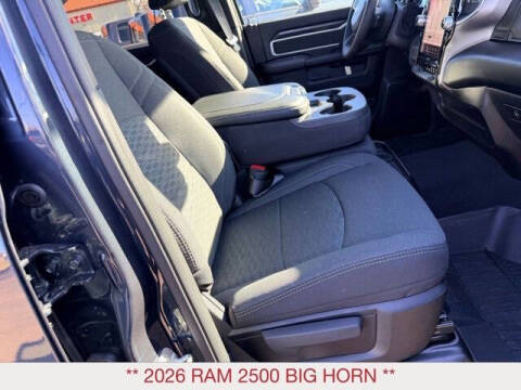 2026 RAM 2500 Big Horn