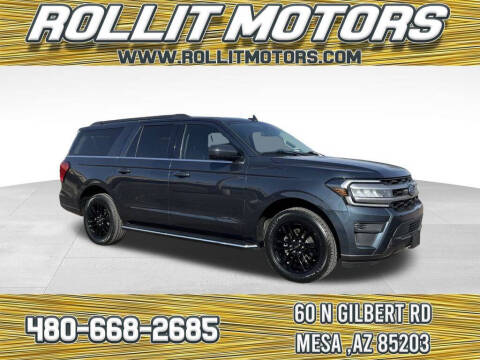 2022 Ford Expedition MAX for sale at Rollit Motors in Mesa AZ