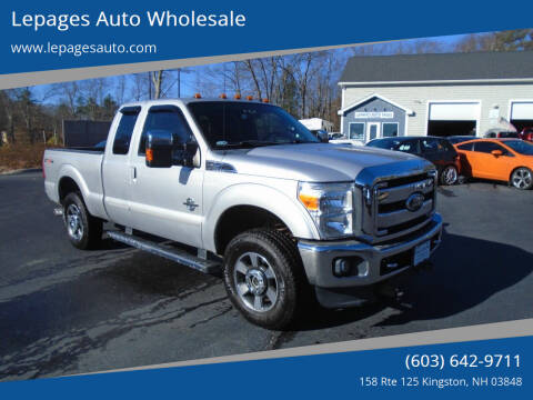 2011 Ford F-250 Super Duty for sale at Lepages Auto Wholesale in Kingston NH