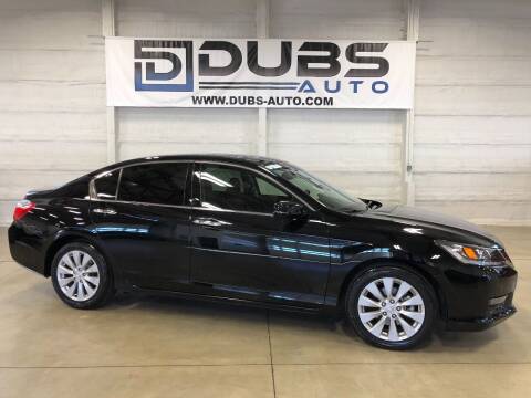 2015 Honda Accord for sale at DUBS AUTO LLC in Clearfield UT