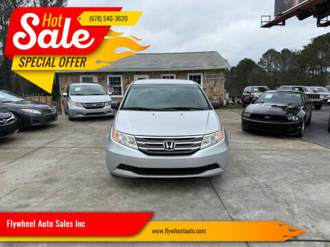 2012 Honda Odyssey for sale at Flywheel Auto Sales Inc in Woodstock GA