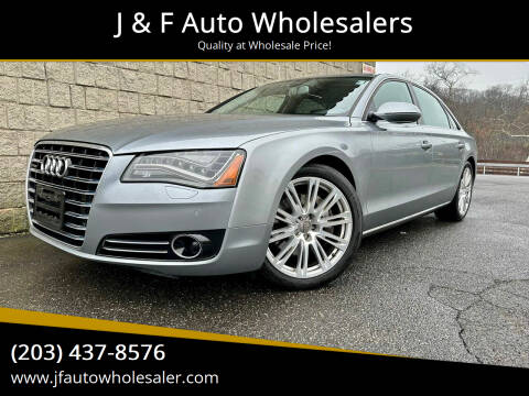 2013 Audi A8 L for sale at J & F Auto Wholesalers in Waterbury CT