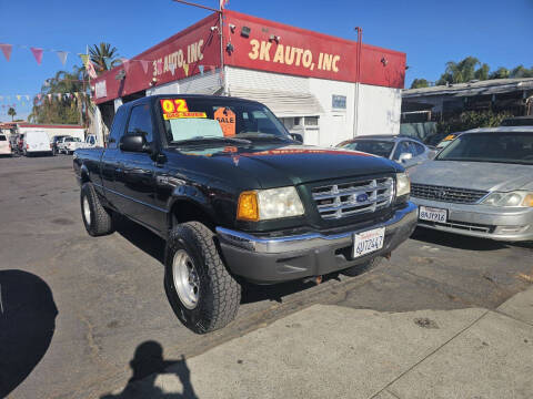 2002 Ford Ranger for sale at 3K Auto in Escondido CA