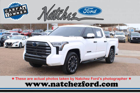 2024 Toyota Tundra for sale at Natchez Ford in Natchez MS