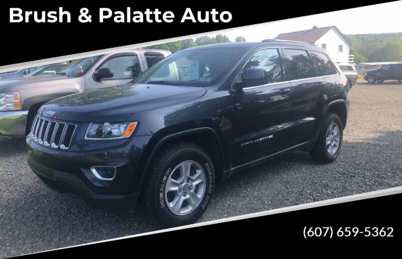 2015 Jeep Grand Cherokee for sale at Brush & Palette Auto in Candor NY