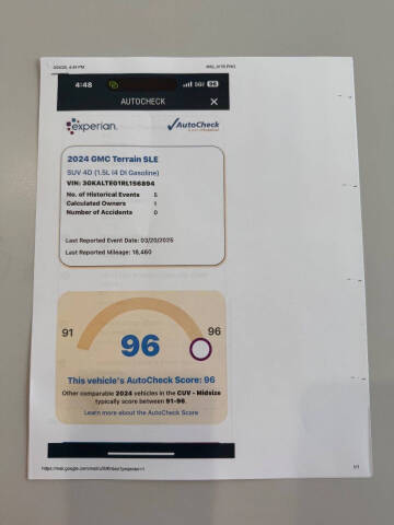 2024 GMC Terrain SLE