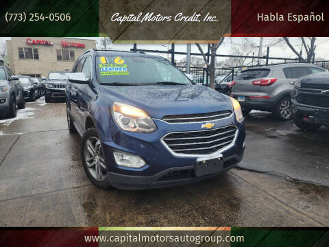 2016 Chevrolet Equinox for sale at Capital Motors Credit, Inc. in Chicago IL